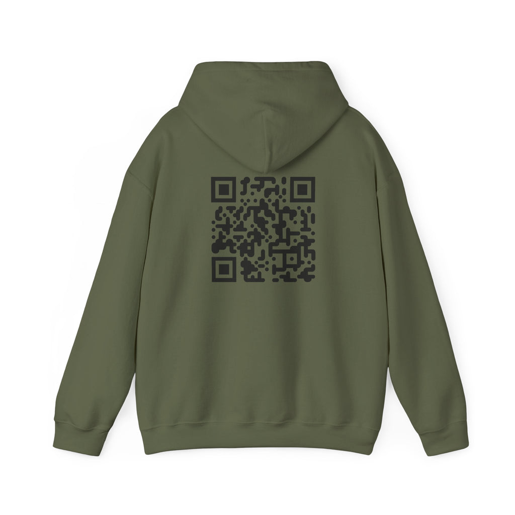Funny "FU" QR Code Hoodie