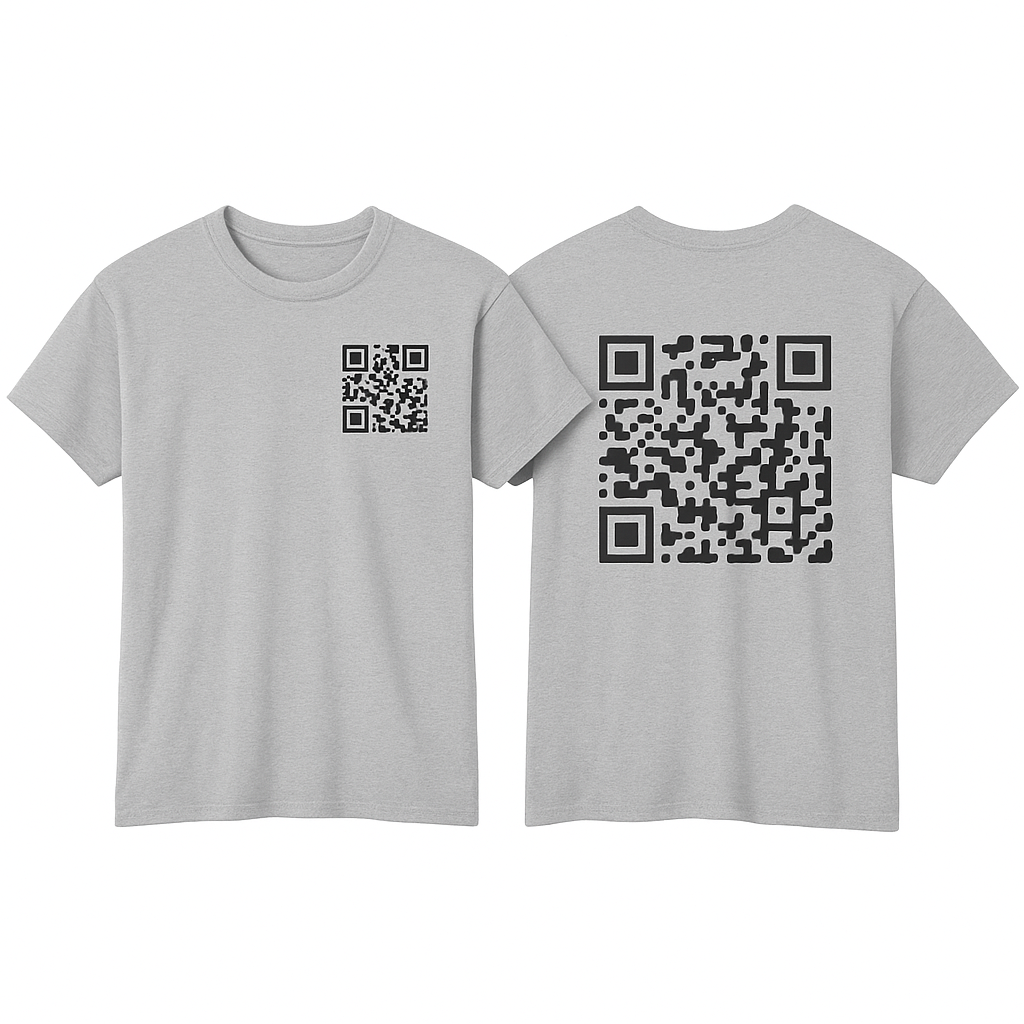 Funny "FU" QR Code T-Shirt