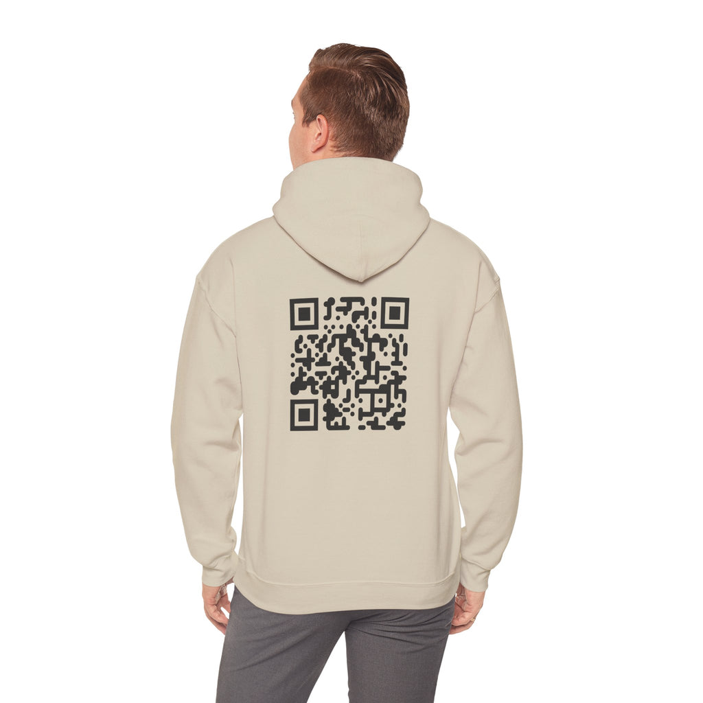 Funny "FU" QR Code Hoodie